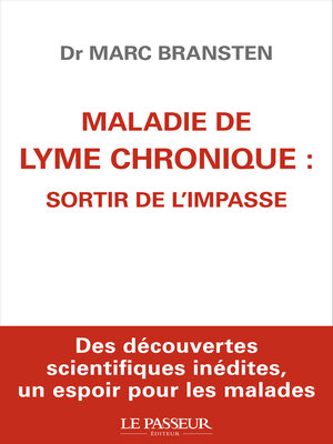 cover image of Maladie de Lyme chronique